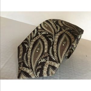 NEW CANALI Men’s Tie DESIGNER LABEL MADE IN ITALY 100% SILK - NWT